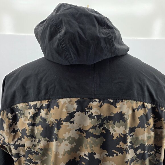 Carhartt Shoreline Vapor Jacket Mens Large  Digital Camo Packable Storm Defender - Picture 4 of 16